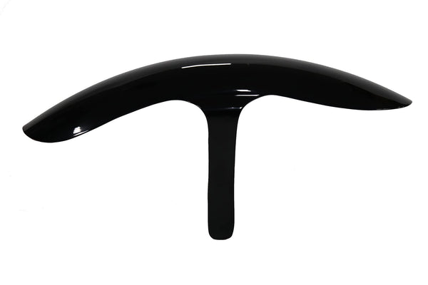 Hoprousa Motorcycle Fender,Gloss Black Short Front Fender