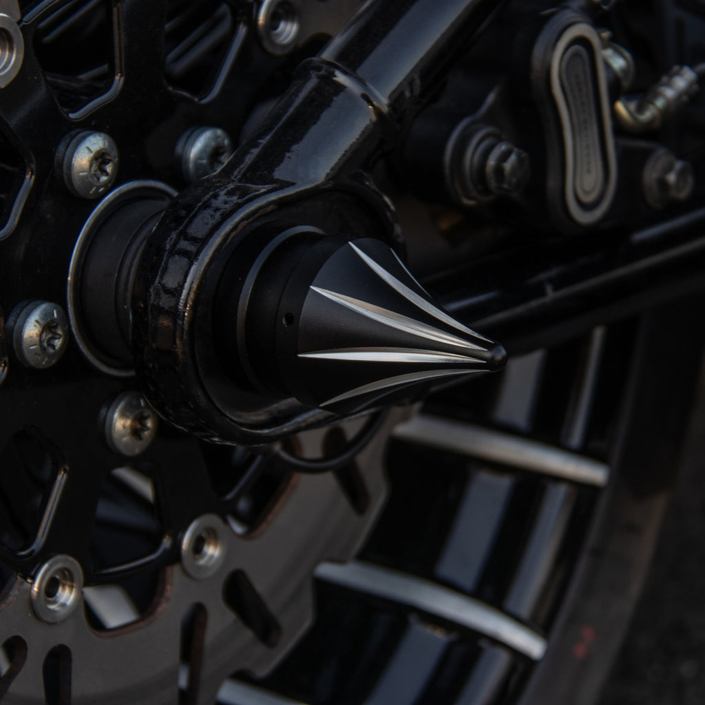 Axle Nut Covers for Harley 2018+ Softail Fatboy Breakout Street Bob