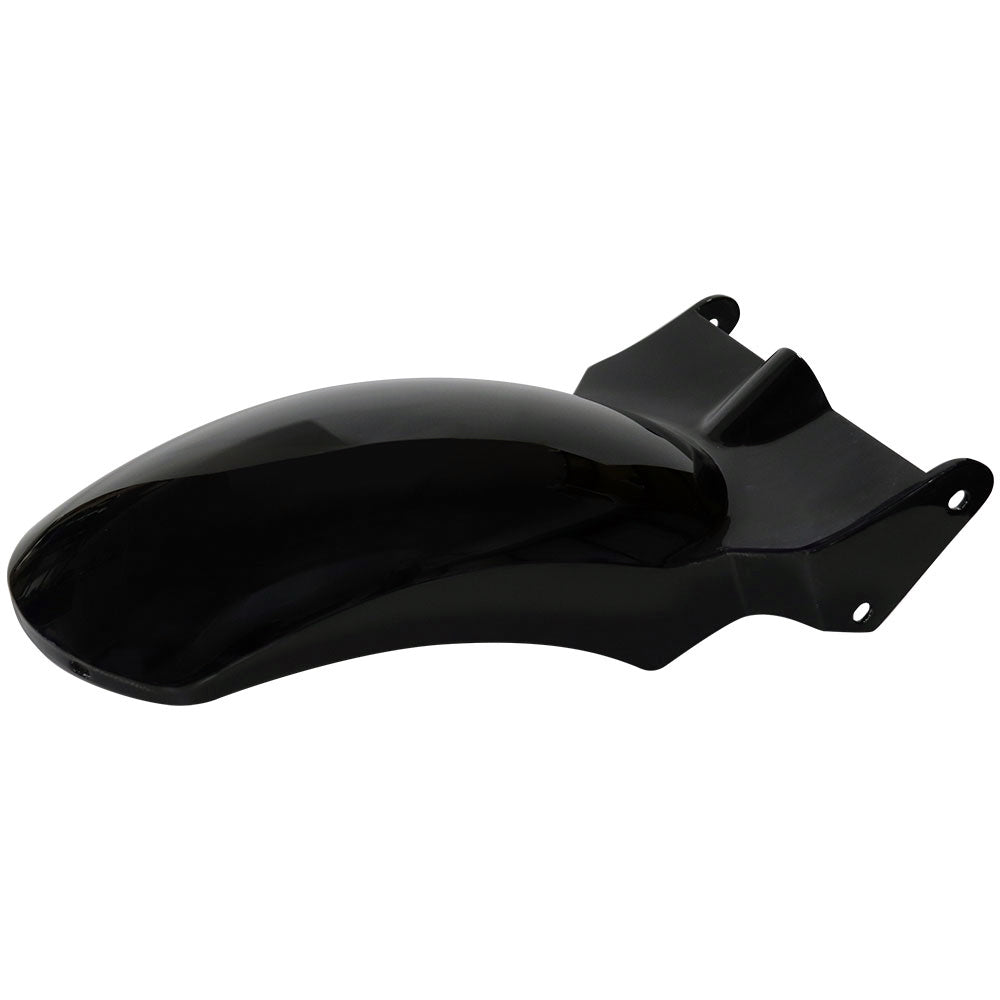 Short Rear Fender Gloss Black With Lights Plug & Play for Harley