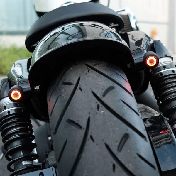 Hoprousa Motorcycle Short Rear Fender GRP Thunderbike Mudguards
