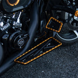 Flying Rider Stretched Floorboards For Harley Softail 2018+ Fat Boy/Heritage Classic