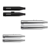 Slip-on Mufflers Deep Sound For 2018-2024 Harley Softail Fatboy Breakout Street Bob Slim Low Rider Heritage Classic Deluxe