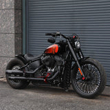 Slip-on Mufflers Deep Sound For 2018-2024 Harley Softail Fatboy Breakout Street Bob Slim Low Rider Heritage Classic Deluxe