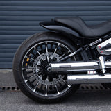 Slip-on Mufflers Deep Sound For 2018-2024 Harley Softail Fatboy Breakout Street Bob Slim Low Rider Heritage Classic Deluxe