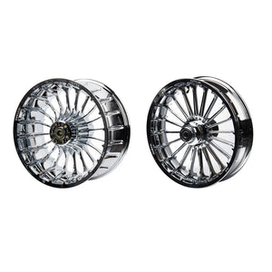 Chrome Tubeless Wheels For Harley Softail Fat Boy 2018-2026