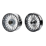 Chrome Tubeless Wheels For Harley Softail Fat Boy 2018-2026