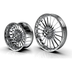 Chrome Tubeless Wheels for Harley Softail Breakout 2013-2026