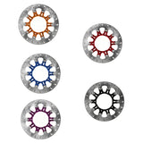 14" Big-5 Holes Front Lightning Brake Rotor with Caliper Adapter For Harley Davidson 08-23 Touring Models