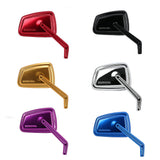 Ape Forged Left Right Side Mirrors Universal for Harley 1982+ Sportster Dyna Softail Touring Models