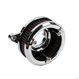 Chrome Dual Ring Air Cleaner For Harley Davidson 2018-2024 Softail 107/114/117 All Models & 2017-2023 Touring 107/114/117 All Models