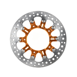 14" Big-5 Holes Front Hole Brake Rotor with Caliper Adapter For Harley Davidson 08-23 Touring Models