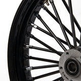21x3.25" Fat Spoke Tubeless Front Wheel For '14-later Harley Touring Dual Disc with Abs Bearing Models