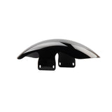 Short Front Fender for 2018+ Harley Fat Boy Stainless Steel Gloss Black