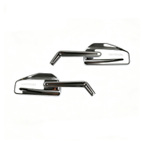Blade Forged Left Right Side Mirrors Universal for Harley 1982+ Sportster Dyna Softail Touring Models