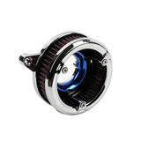 Chrome Dual Ring Air Cleaner For Harley Davidson 2018-2024 Softail 107/114/117 All Models & 2017-2023 Touring 107/114/117 All Models