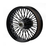 18x5.5" Fat Spoke Tubeless Rear Wheel For '09-later Harley Touring Models Single Disc with Abs Bearing