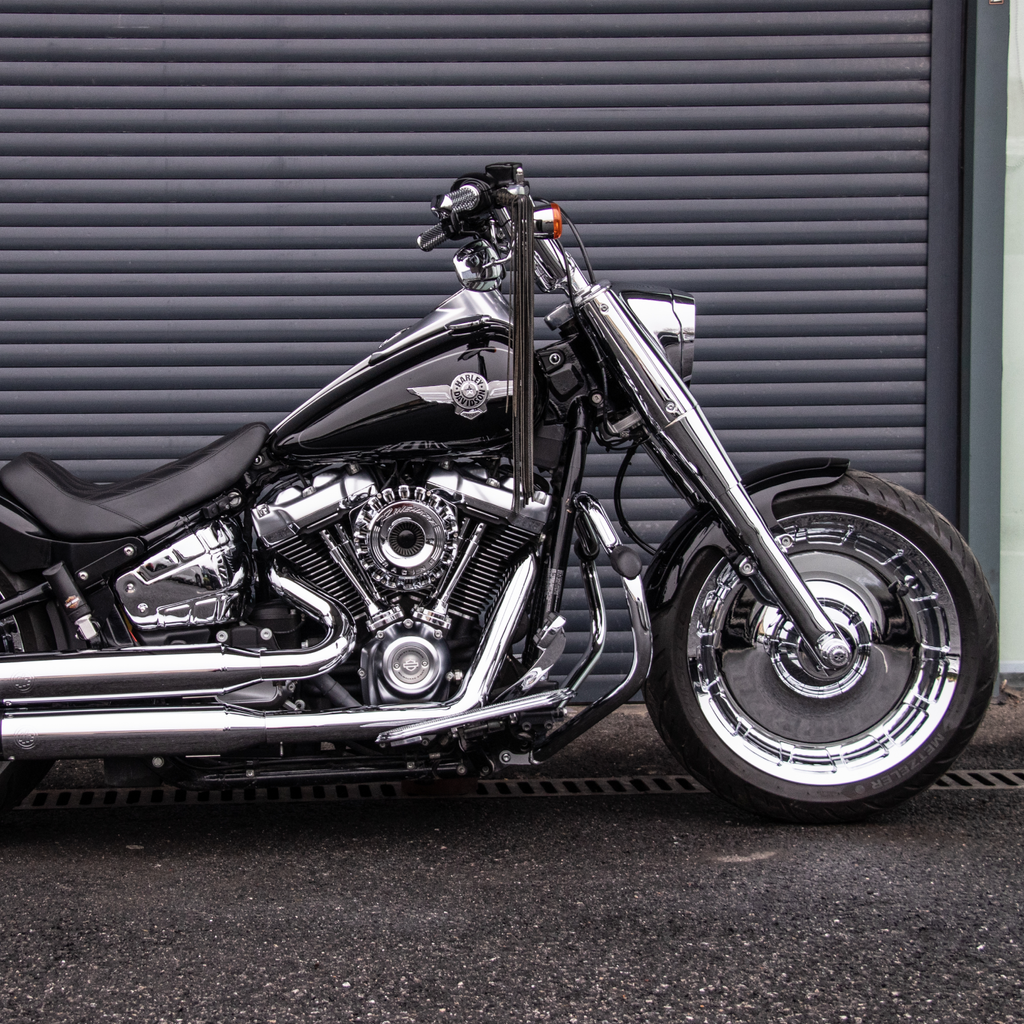 Upgrade Your Harley Softail M8 Fatboy With This Gloss Black Upgrade Your Harley Softail M8 Fatboy With This Gloss Black