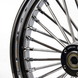 21x3.25" Fat Spoke Tubeless Front Wheel For '14-later Harley Touring Dual Disc with Abs Bearing Models