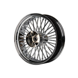 18x5.5" Fat Spoke Tubeless Rear Wheel For '09-later Harley Touring Models Single Disc with Abs Bearing