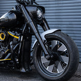 Unpainted Metal Short Front Fender for 2018+ Harley Fat Boy