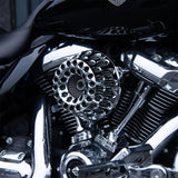 Fat Hole Air Cleaner For Harley Davidson 2018-2024 Softail 107/114/117 All Models & 2017-2023 Touring 107/114/117 All Models