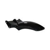 Hoprousa Motorcycle Fender Heavy Duty New Short Rear Fender With Lights Plug & Play Gloss Black Fit For Harley-Davidson 2018-2023 Softail Street Bob Fat Bob Slim Low Rider Sports Glide Up To 18" 180/200mm Tire
