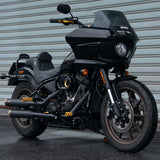 Rear Passenger Footpeg Crash Bar Fit For  Harley Softail 2018-later Street Bob Low Rider Heritage Classic