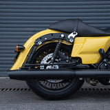 18x5.5" Fat Spoke Tubeless Rear Wheel For '09-later Harley Touring Models Single Disc with Abs Bearing