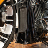 Hoprousa Motorcycle Chin Lower Fairing Front Gloss Black Bottom Spoiler For Harley Davidson 2018+ Softail Models Fat Boy Breakout Street Bob