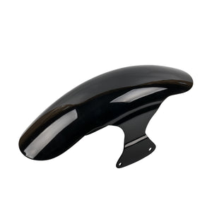 Short Gloss Black Front Fender Fits For 2018-2025 Fat Boy With 21x3.5" Front Wheel
