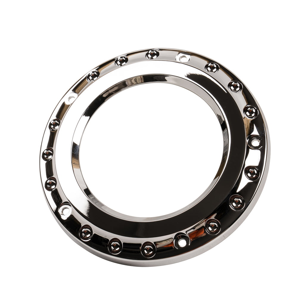 Hoprousa Transparent Derby Cover fits Harley Davidson