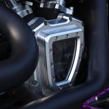 Transparent Cam Cover Fit For Harley 2001-2017 Dyna/Softail & 2001-2016 Touring Trike Twin Cam Models