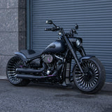 Hoprousa Single-sided swingarm kits For 18x8.5/18x9 rear wheel with 18-260/280mm tire for 2018+ M8 Harley Fat Boy & Breakout