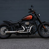 Hoprousa Stainless Steel Powerful  2IN1 Exhaust System For 2018-2024 Harley Davidson Softail Fatboy Breakout Street Bob Slim Low Rider Heritage Classic Deluxe