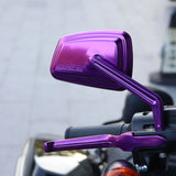 Ape Forged Left Right Side Mirrors Universal for Harley 1982+ Sportster Dyna Softail Touring Models
