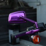 Ape Forged Left Right Side Mirrors Universal for Harley 1982+ Sportster Dyna Softail Touring Models