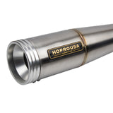 Hoprousa Stainless Steel Powerful  2IN1 Exhaust System For 2018-2024 Harley Davidson Softail Fatboy Breakout Street Bob Slim Low Rider Heritage Classic Deluxe