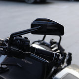 Blade Forged Left Right Side Mirrors Universal for Harley 1982+ Sportster Dyna Softail Touring Models