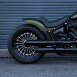 Hoprousa Single-sided swingarm kits For 18x8.5/18x9 rear wheel with 18-260/280mm tire for 2018+ M8 Harley Fat Boy & Breakout