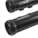 Slip-on Black Mufflers Powerful Deep Sound For 2017-later Harley Touring Models Road King Street Road Glide