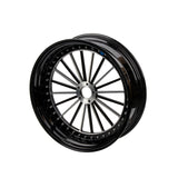 Hoprousa Motorcycle 3D Forged Custom Front Rear Spoke Rivet Wheel Gloss Black For Harley Davidson 2018-2024 Street Bob & Softail Standard