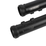 Slip-on Black with Rocket End Mufflers Powerful Deep Sound For 2017-later Harley Touring Models Road King Street Road Glide