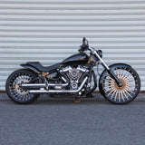 3D Blade Hollow-out Forged Wheels with Hubs For 2018+ Harley Softail Models