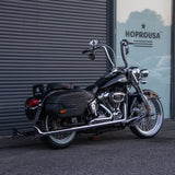 Fat Twisted Chrome Spoke Tubeless Wheel For Harley Sofail 2018+ Heritage classic/Slim/Deluxe