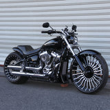 3D Blade Hollow-out Forged Wheels with Hubs For 2018+ Harley Softail Models