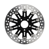12.6" Front Hole Brake Rotor For Harley Davidson Touring 2024+ models with inverted front forks