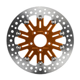 12.6" Front Hole Brake Rotor For Harley Davidson Touring 2024+ models with inverted front forks