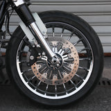 Turbo Spoke Chrome Wheel For Harley 2014-2026 Touring bike