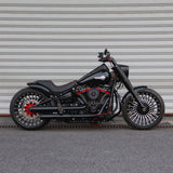 3D Blade Hollow-out Forged Wheels with Hubs For 2018+ Harley Softail Models