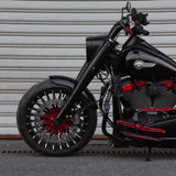 3D Blade Hollow-out Forged Wheels with Hubs For 2018+ Harley Softail Models